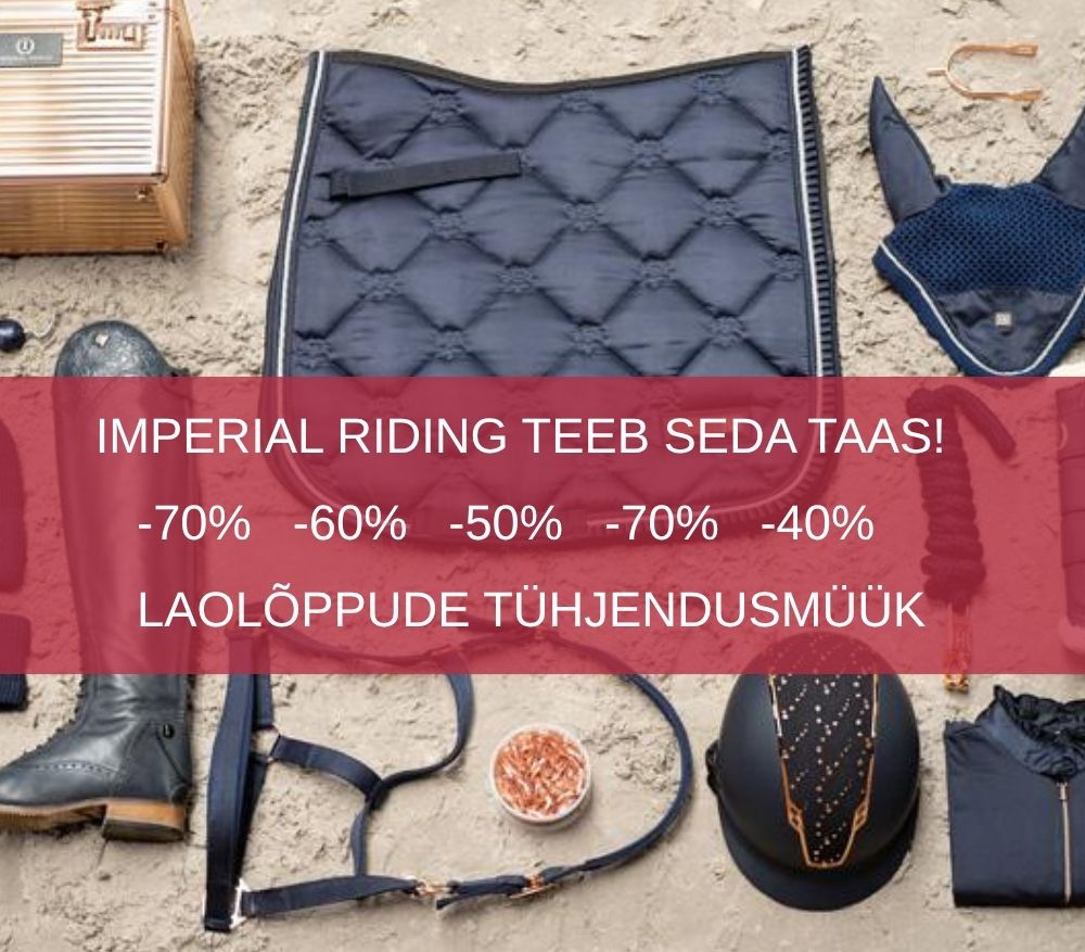 Esileht banner desktop Imperial Riding laotühjendus 2