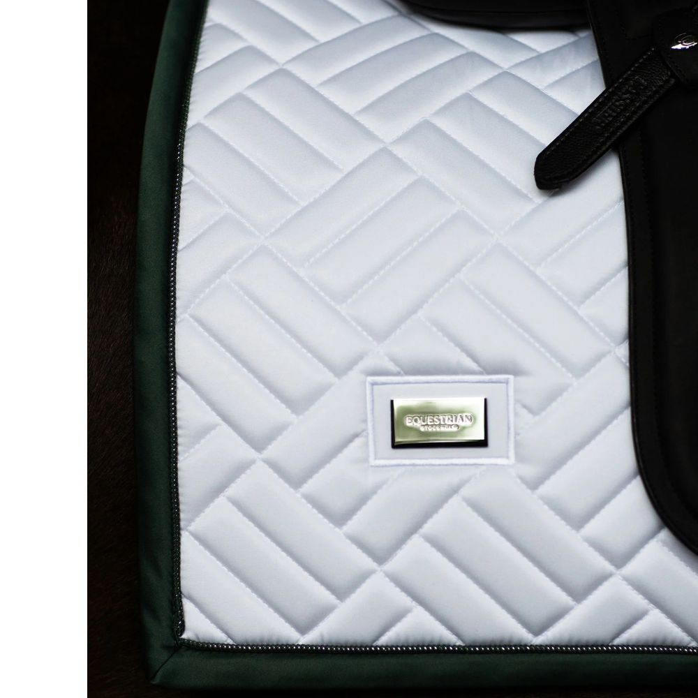 Equestrian Stockholm koolisõiduvaltrap Modern White Sycamore Green valge tumeroheline 4