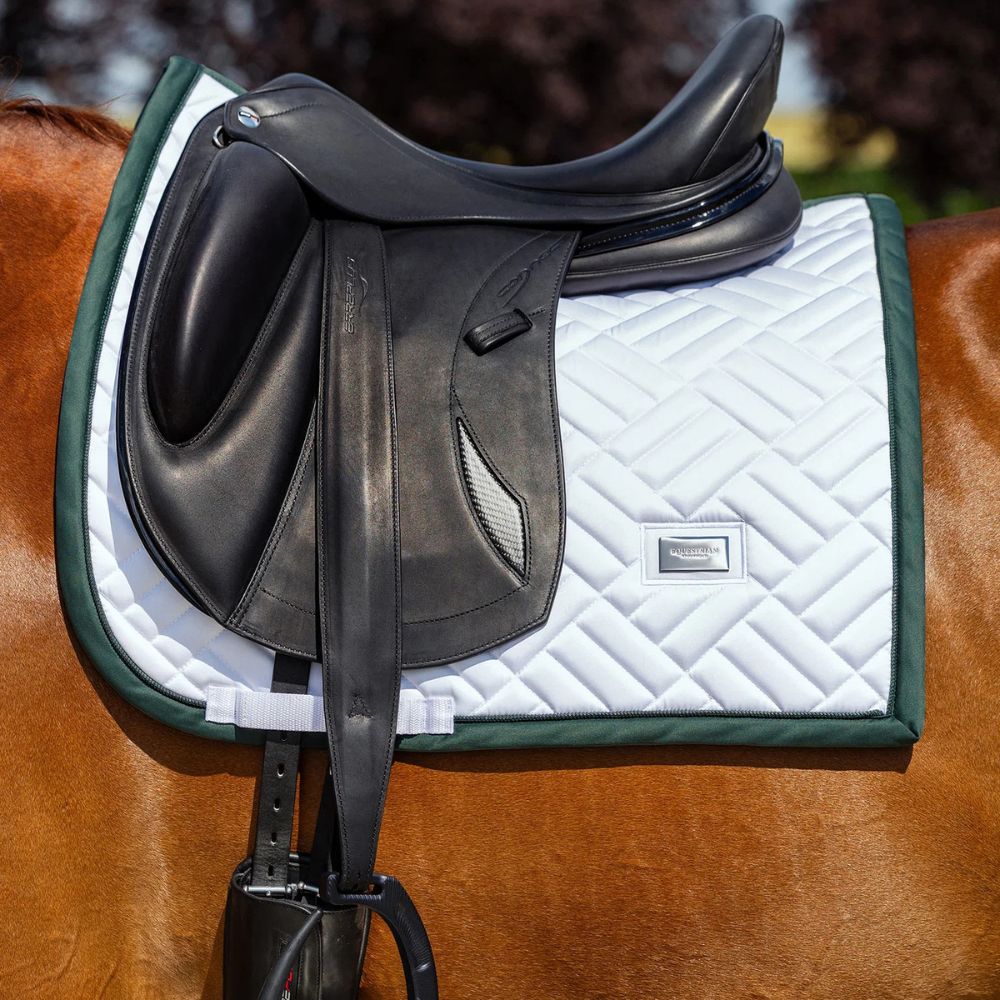 Equestrian Stockholm koolisõiduvaltrap Modern White Sycamore Green valge tumeroheline 6