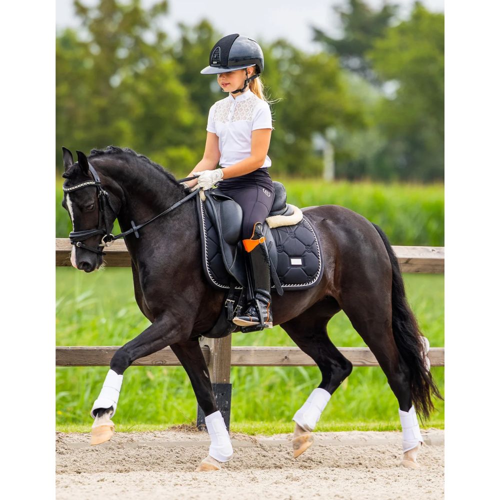 Equestrian Stockholm laste võistluspluus Crystal Champion White Perfection - Valge