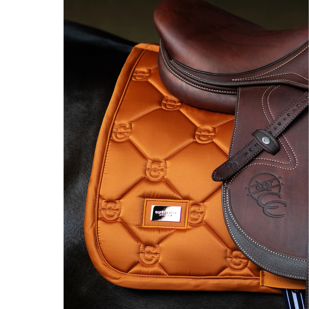 Equestrian Stockholm valtrap Satin chestnut oranz 2