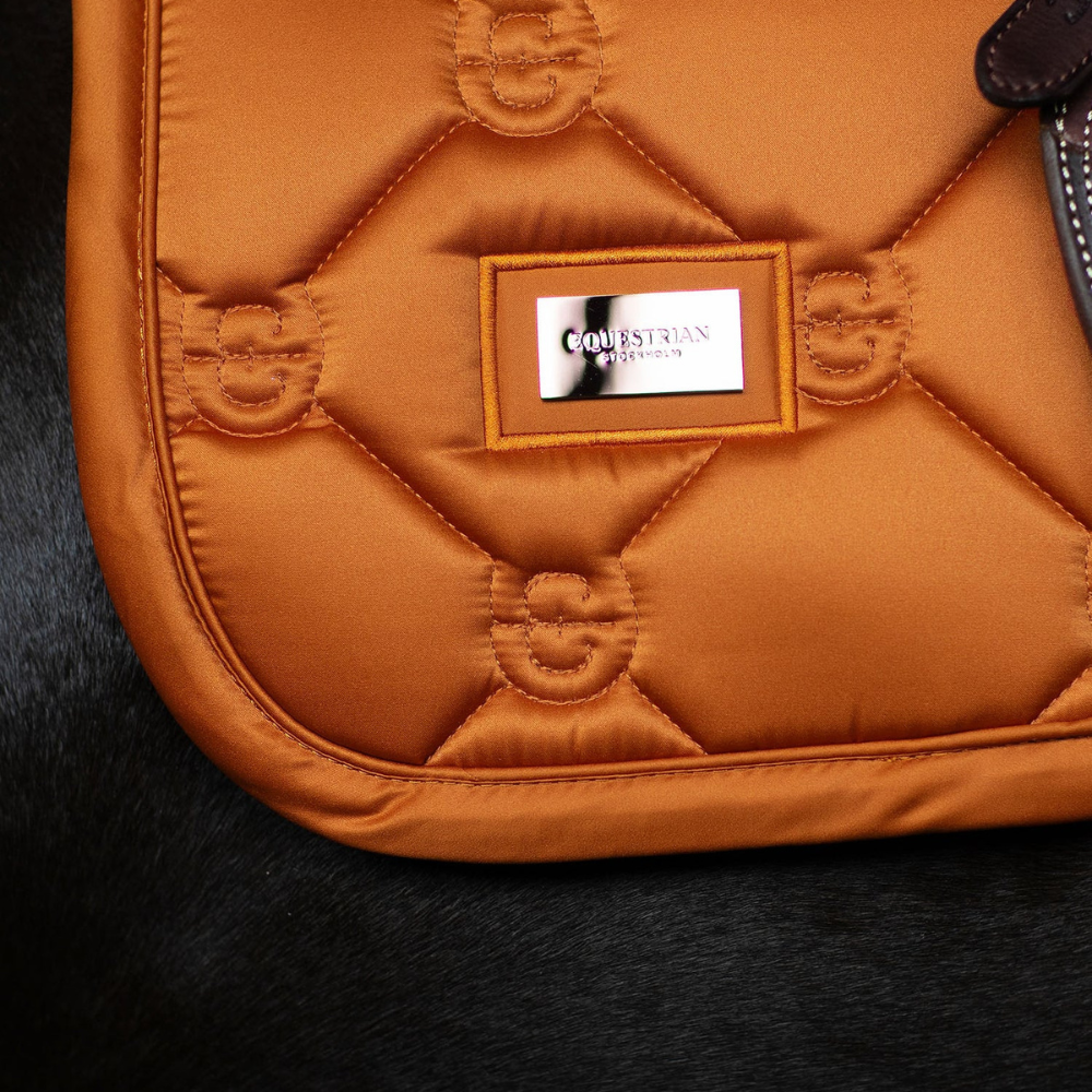 Equestrian Stockholm valtrap Satin chestnut oranz 5