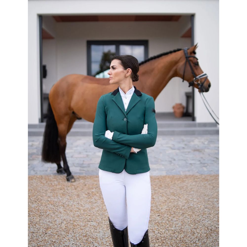 Equestrian Stockholm võistluspintsak Classic Sycamore Green - Tumeroheline