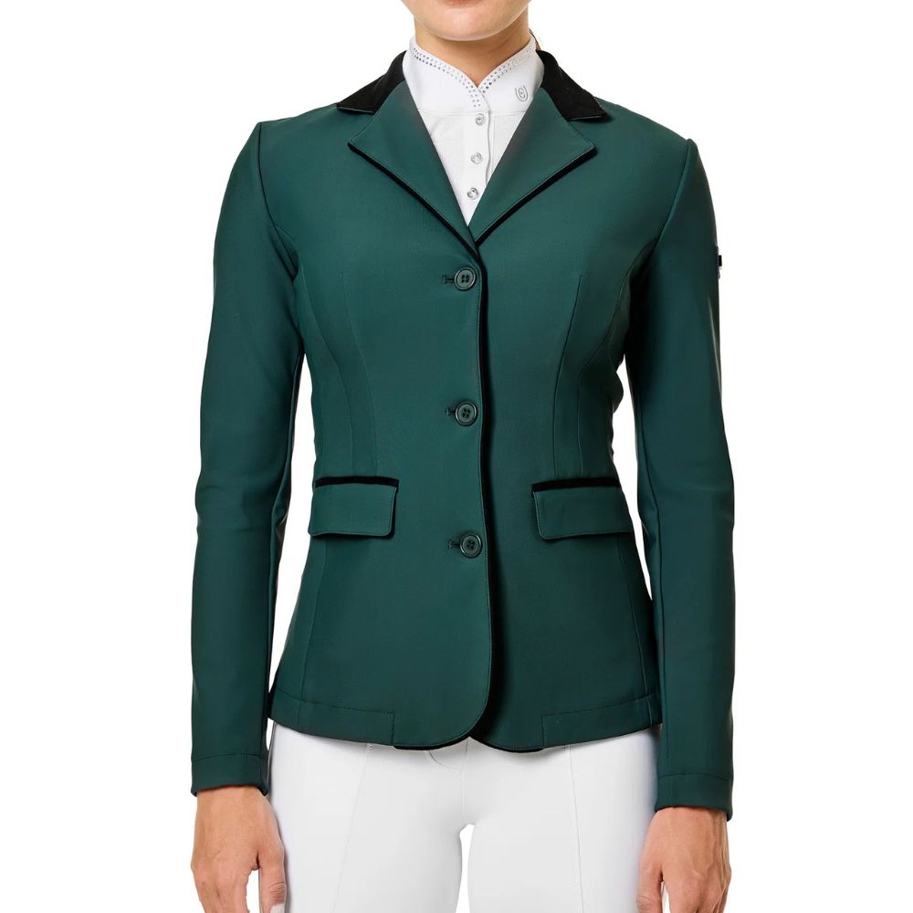 Equestrian Stockholm võistluspintsak Classic Sycamore Green - Tumeroheline