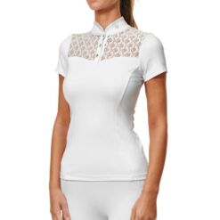 Equestrian Stockholm võistluspluus Crystal Champion White Perfection - Valge