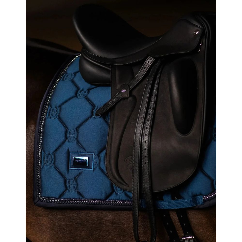 Equestrian Stockholm koolisõiduvaltrap Crystal Shine Blue Meadow - Sinine