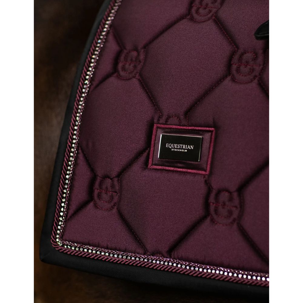 Equestrian Stockholm koolisõiduvaltrap Crystal Shine Mauve Wine - Tumelilla