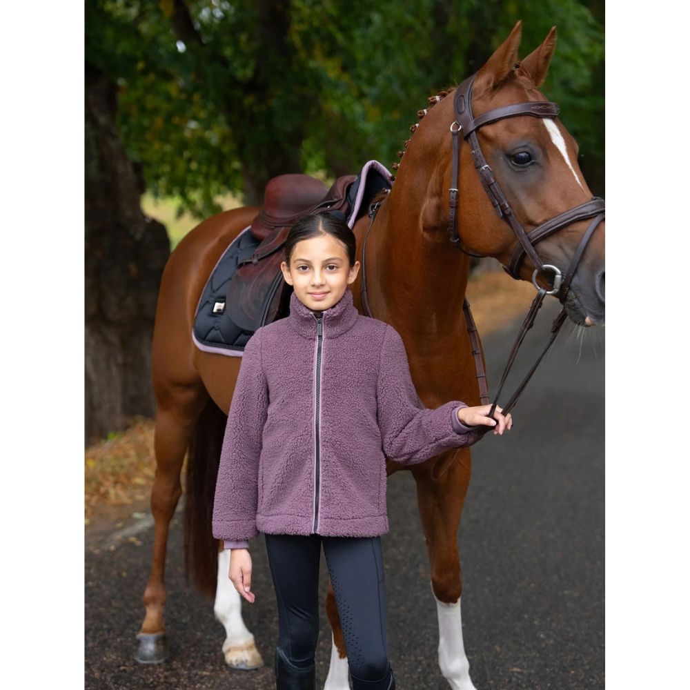 Equestrian Stockholm laste jakk Teddy Blush - Roosa