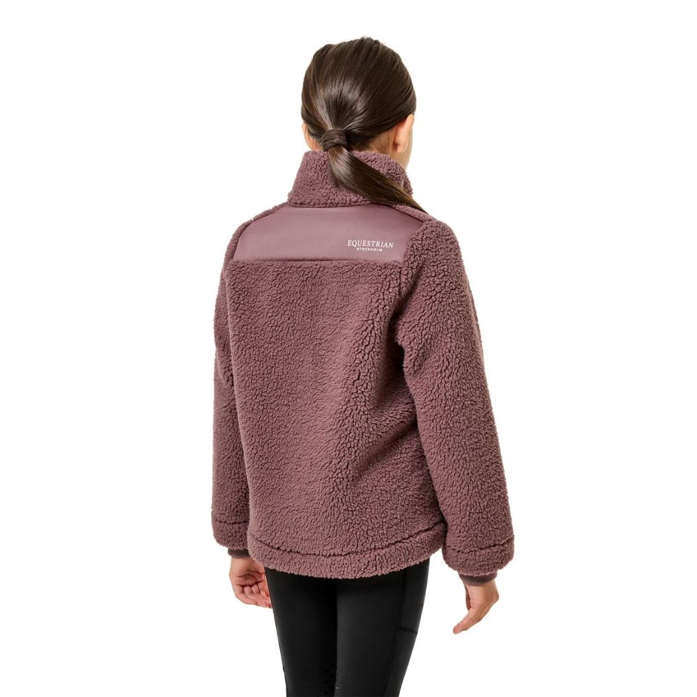 Equestrian Stockholm laste jakk Teddy Blush - Roosa