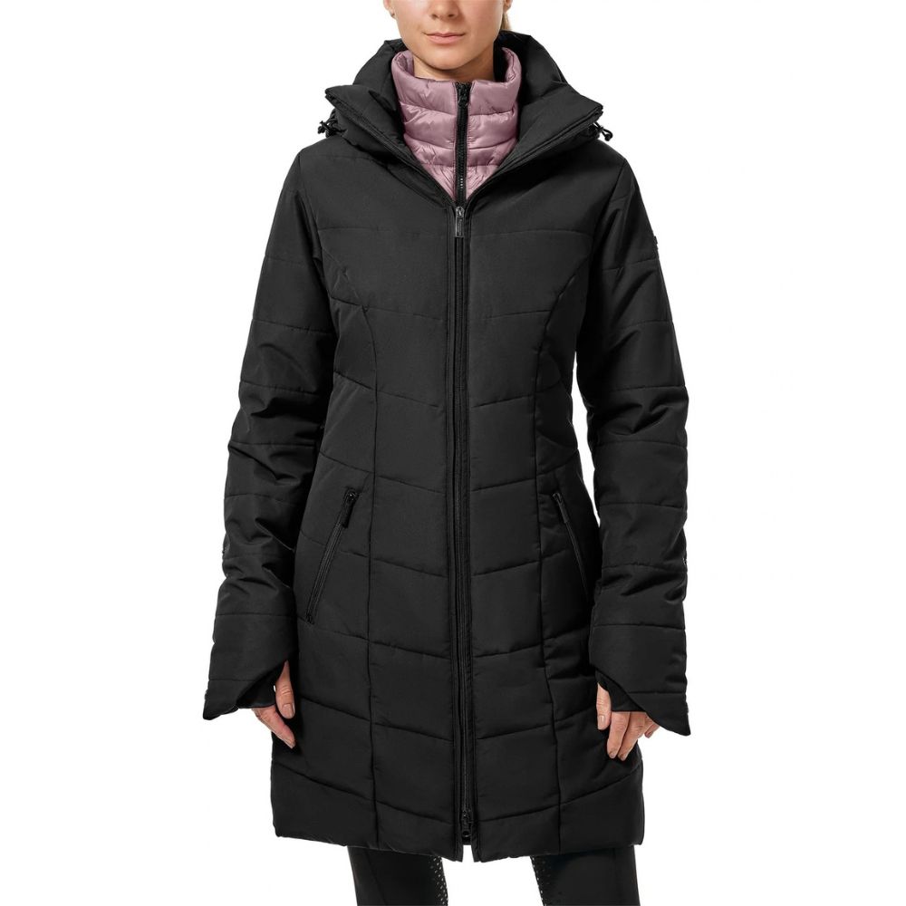 Equestrian Stockholm talveparka Denali Black Blush - Must