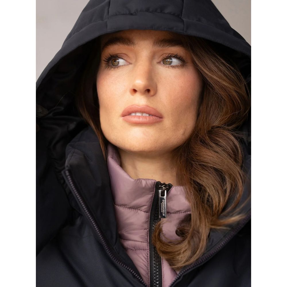Equestrian Stockholm talveparka Denali Black Blush - Must