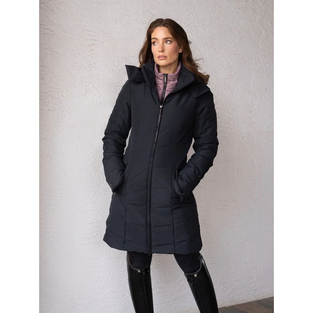 Equestrian Stockholm talveparka Denali Black Blush - Must