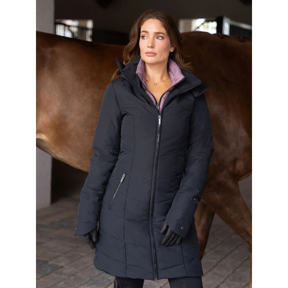 Equestrian Stockholm talveparka Denali Black Blush - Must