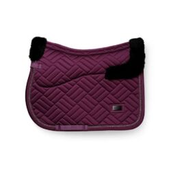 Equestrian Stockholm valtrap Vegan Fur Crystal Mauve Wine - Tumelilla