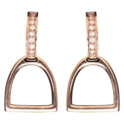 HV Polo kõrvarõngad Lotta Stirrup - Rose Gold