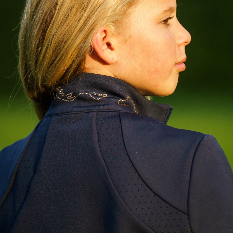 HV Polo laste pusa Lilian - Tumesinine