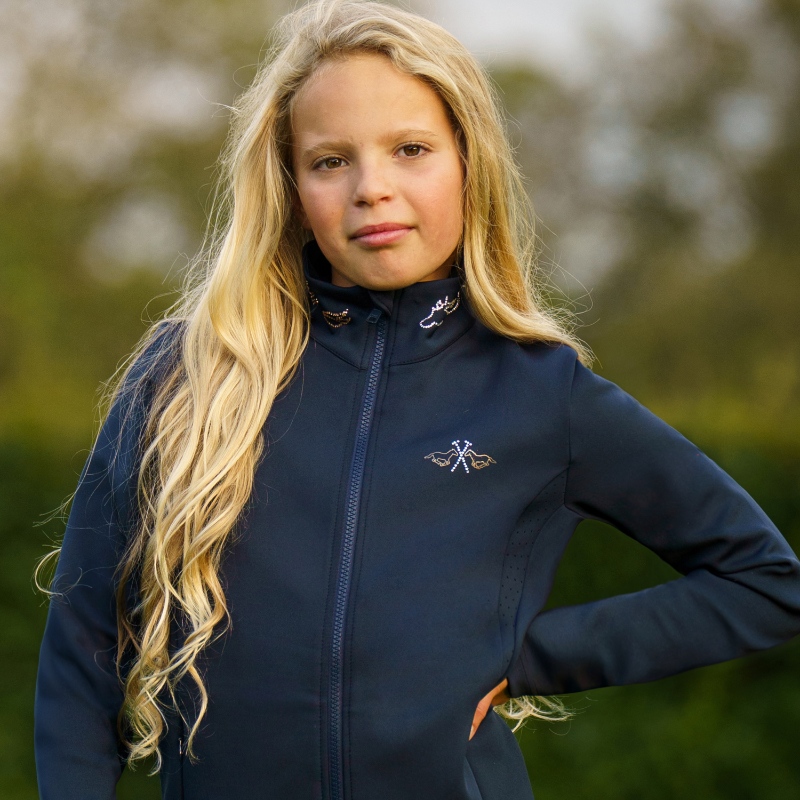 HV Polo laste pusa Lilian - Tumesinine
